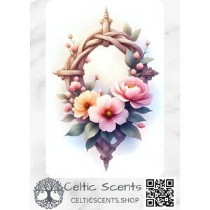 Celtic Knot Magnetic Bookmark, Laminated with Strong Magnet, Decorative Bookmark